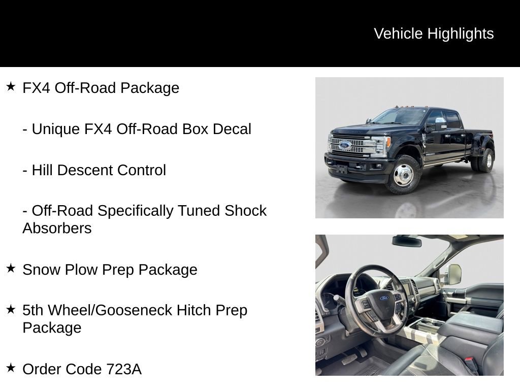 Used 2019 Ford F350 Platinum w/ Platinum Ultimate Package AWD/4WD image 6