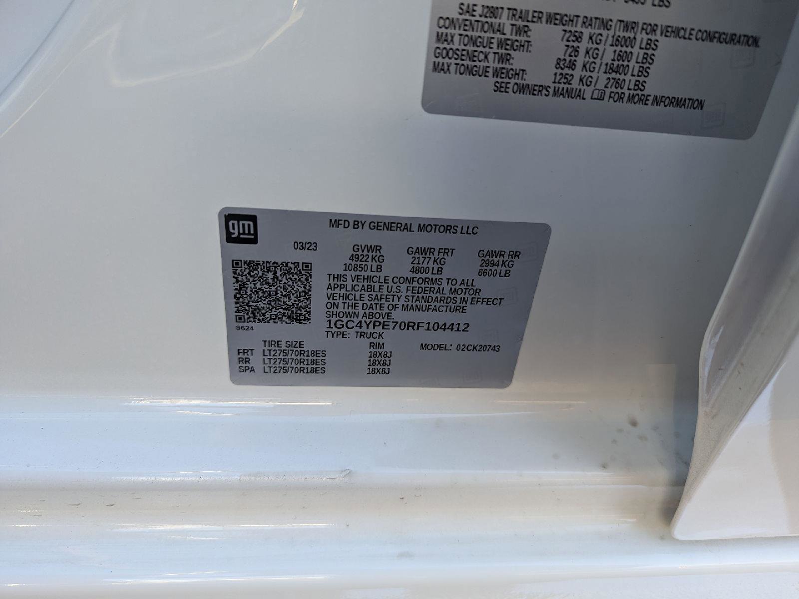 Certified 2024 Chevrolet Silverado 2500 LTZ w/ LTZ Convenience Package image 36