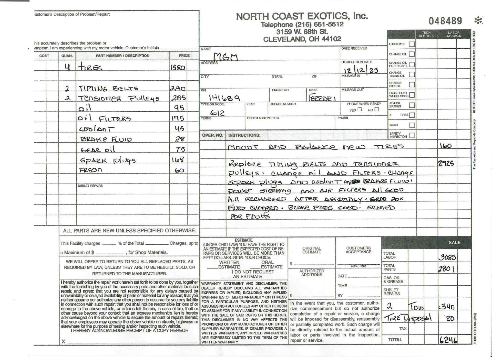 Used 2005 Ferrari 612 Scaglietti image 37