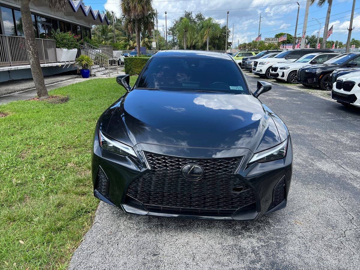 Used 2022 Lexus IS 350 F Sport w/ Accessory Package AWD/4WD image 3