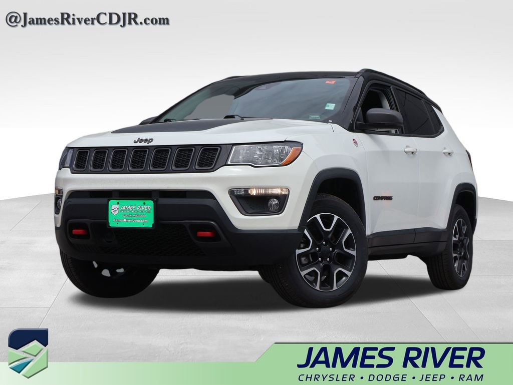 Used 2021 Jeep Compass Trailhawk AWD/4WD image 1