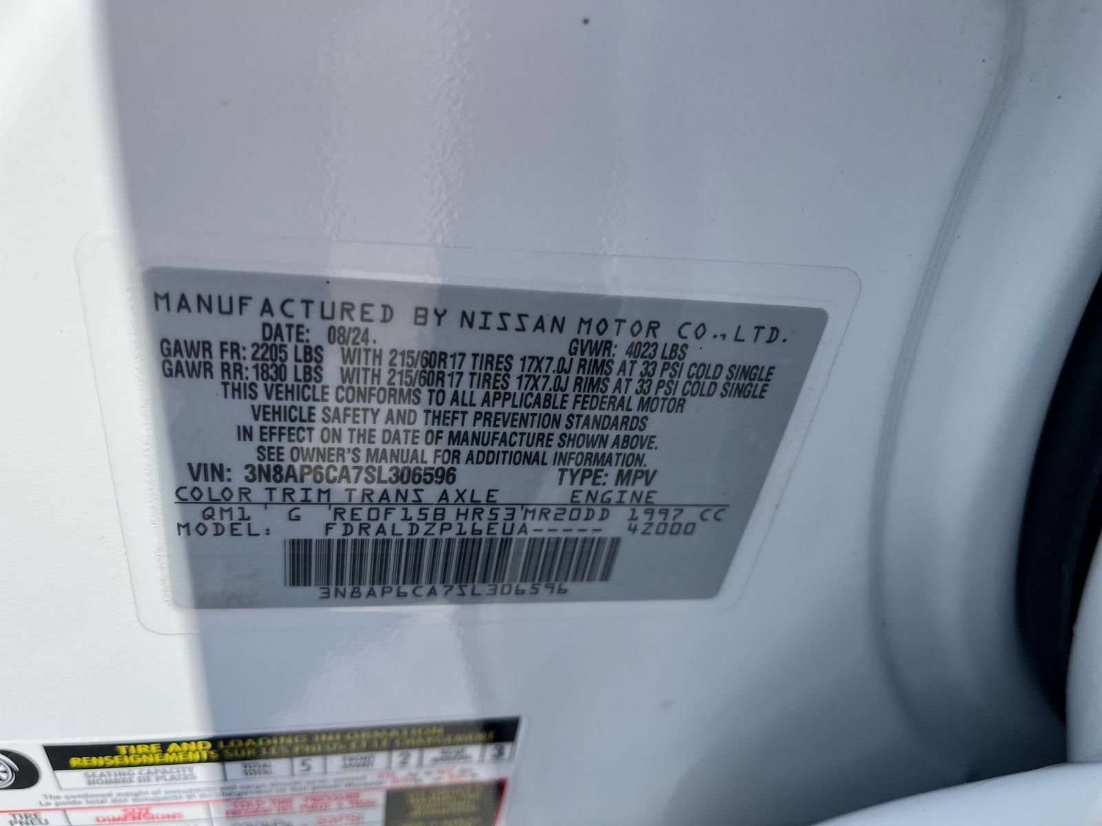 Used 2025 Nissan Kicks SV FWD image 26