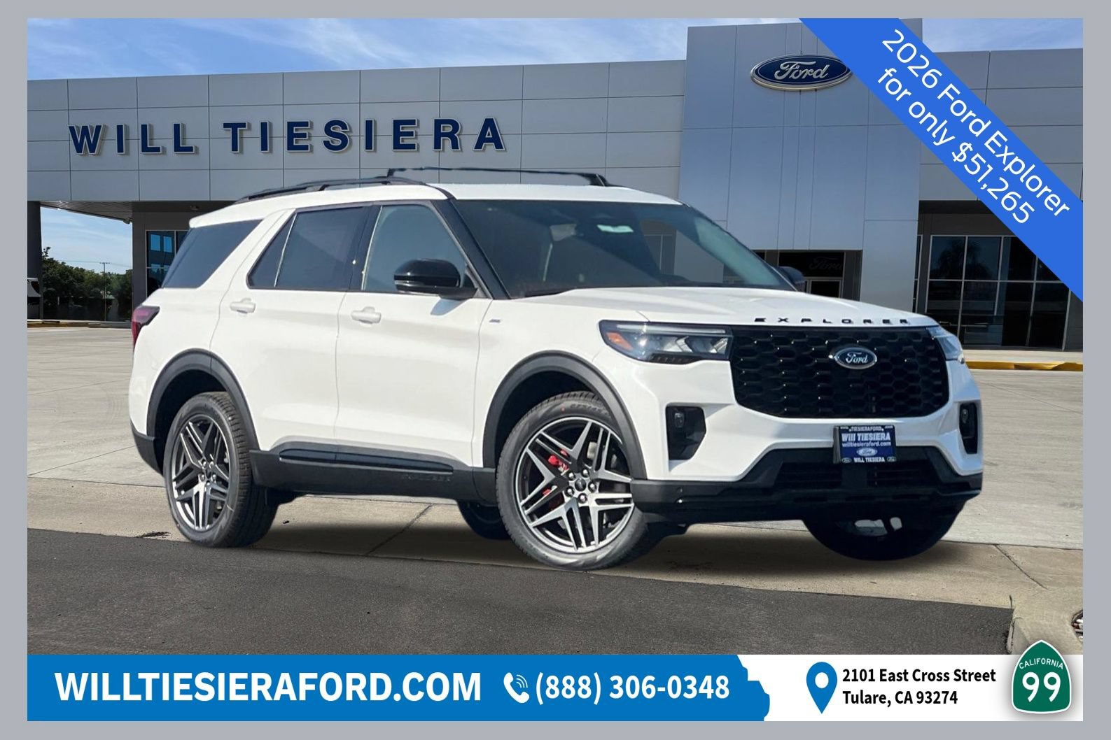 New 2026 Ford Explorer ST-Line w/ ST-Line Street Pack AWD/4WD image 1