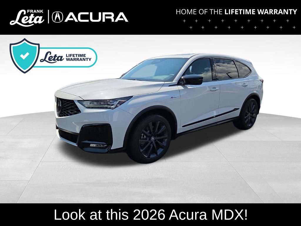 New 2026 Acura MDX A-Spec image 1