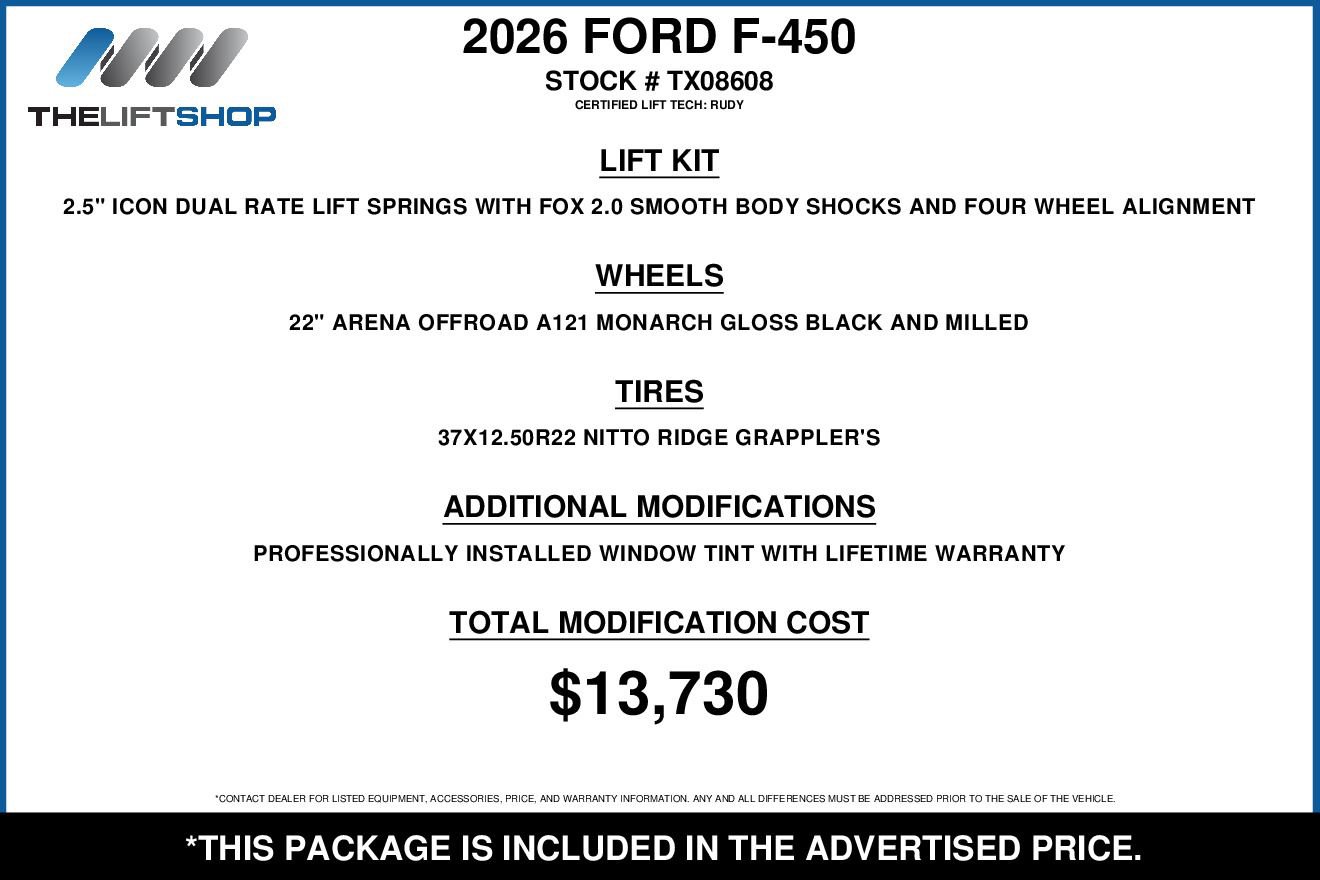 Used 2026 Ford F450 Platinum w/ FX4 Off-Road Package video 2
