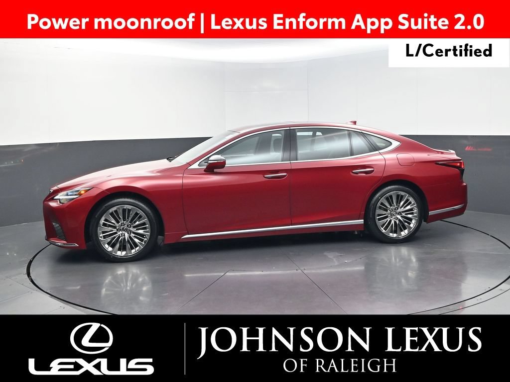 Certified 2021 Lexus LS 500 w/ Accessory Package (Z2) RWD image 2