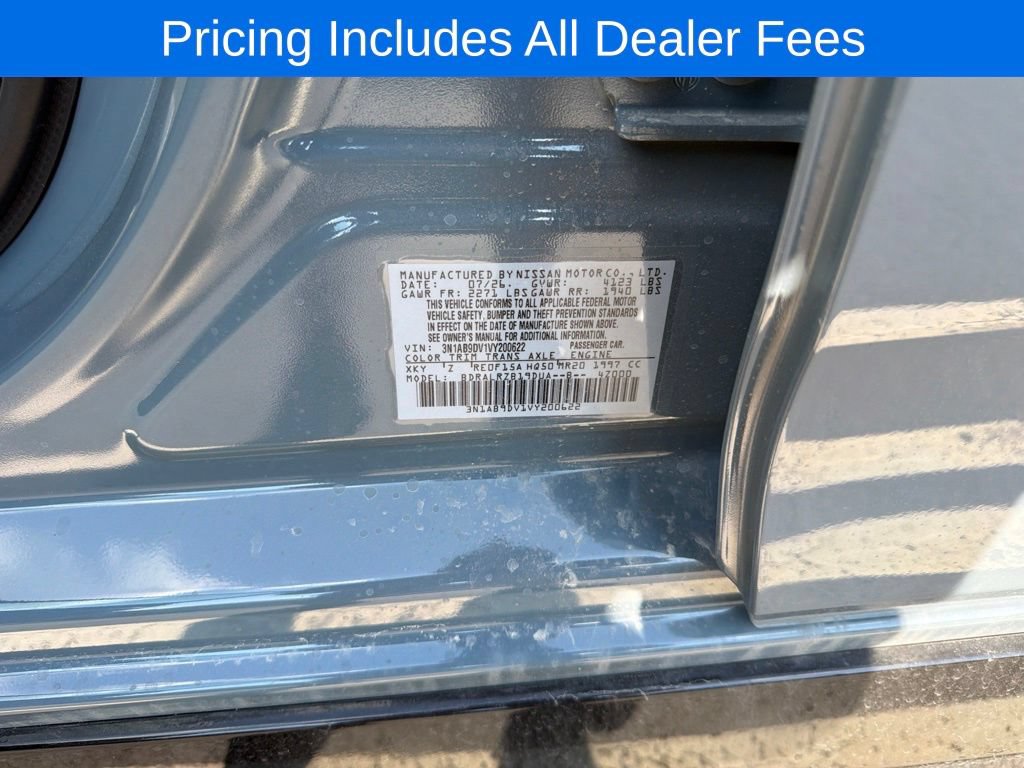 New 2027 Nissan Sentra SR w/ Floor Mat Package FWD image 19