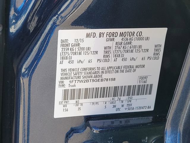 Used 2016 Ford F250 XLT w/ XLT Value Package image 17