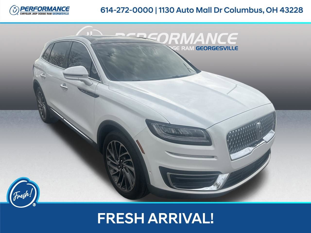 Used 2020 Lincoln Nautilus Reserve w/ Equipment Group 201A