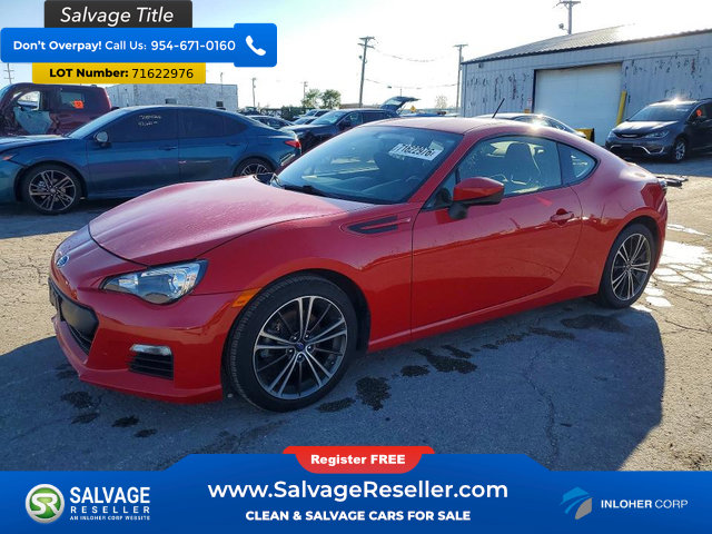 Used 2013 Subaru BRZ Premium w/ Popular Pkg 1A RWD image 1