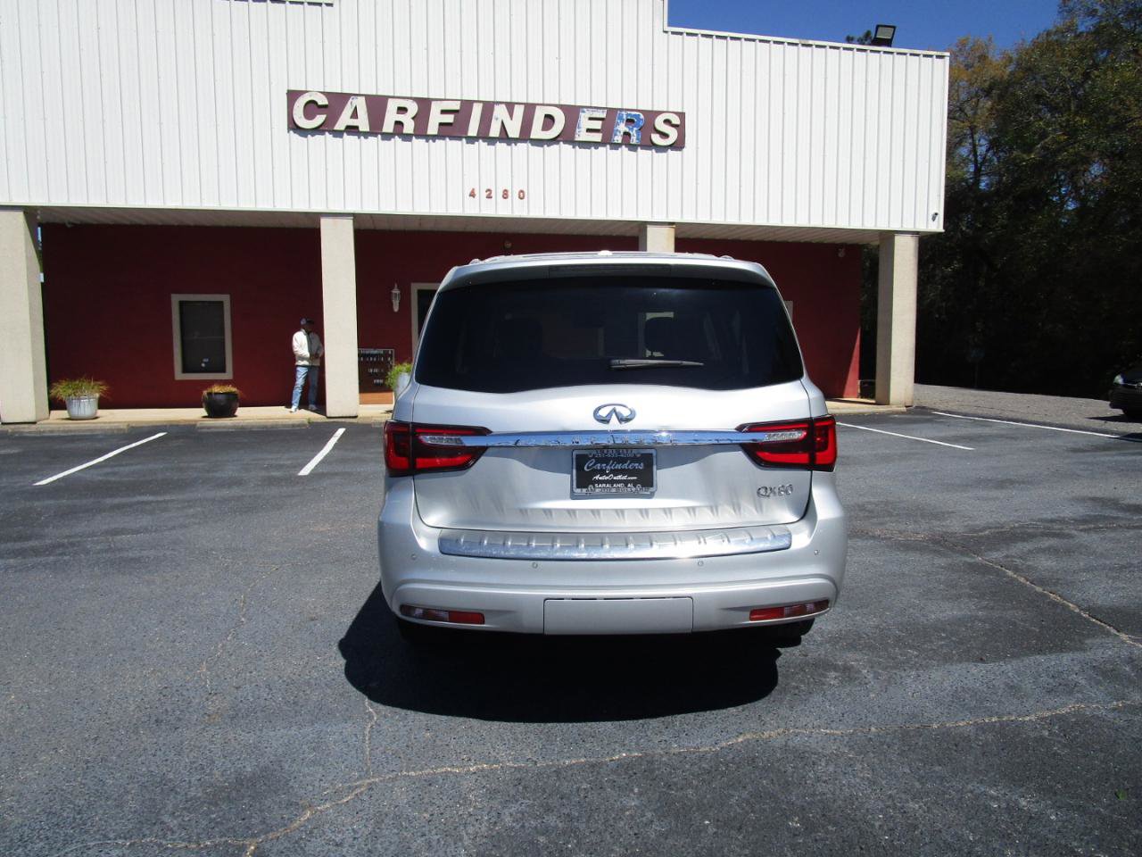 Used 2021 INFINITI QX80 Luxe w/ Cargo Package RWD image 5