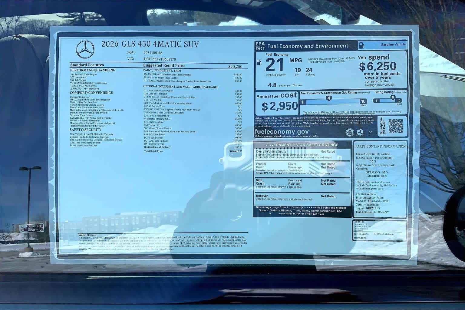New 2026 Mercedes-Benz GLS 450 4MATIC image 26
