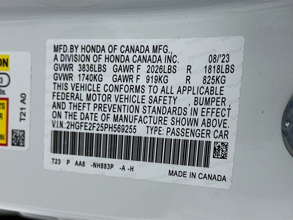 Used 2023 Honda Civic LX image 30