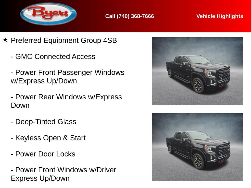 Used 2019 GMC Sierra 1500 AT4 w/ AT4 Premium Package AWD/4WD image 11