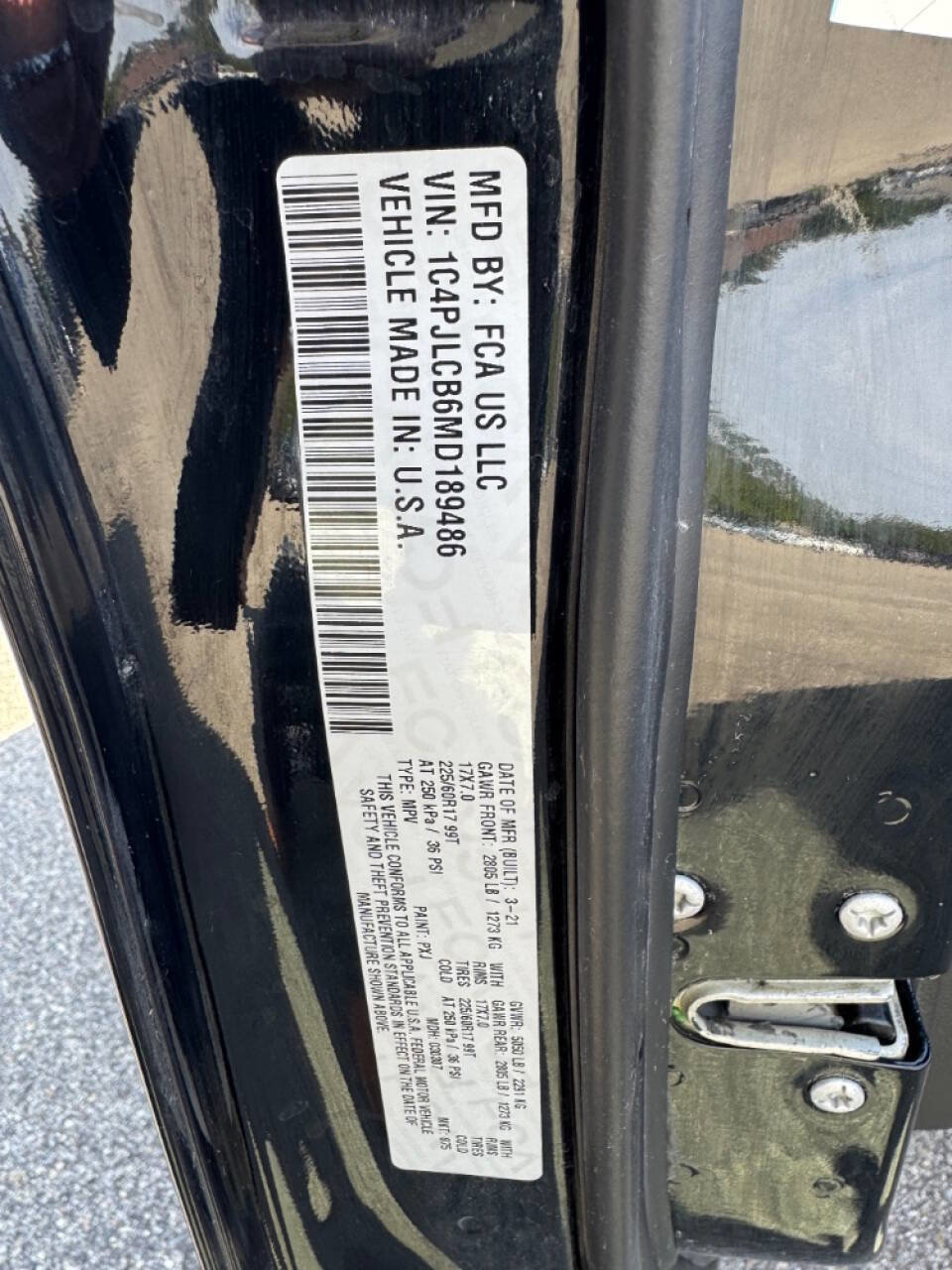 Used 2021 Jeep Cherokee Latitude image 22