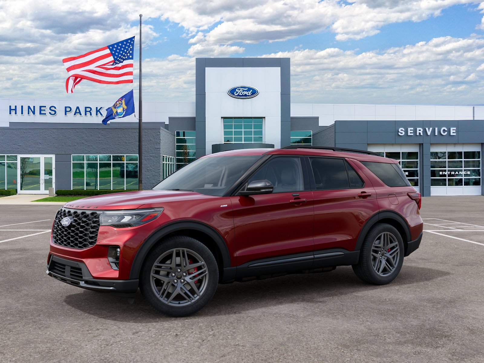 New 2027 Ford Explorer ST-Line w/ Premium Package