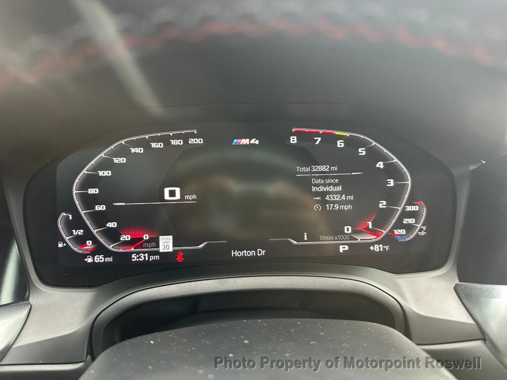 Used 2021 BMW M4 Competition w/ Executive Package RWD image 27