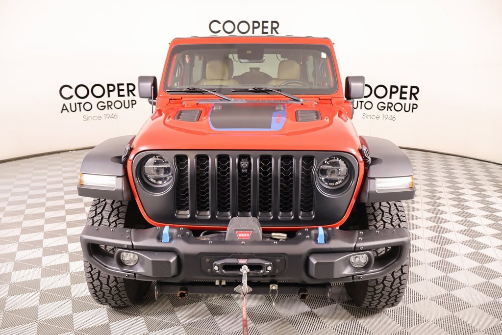 Used 2021 Jeep Wrangler Unlimited Rubicon 4xe w/ Steel Bumper Group image 10