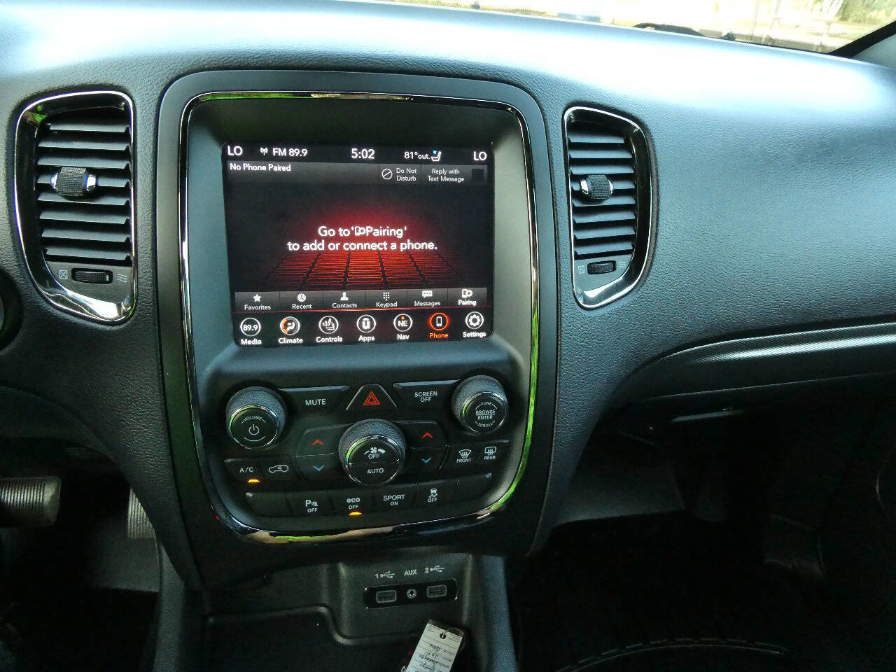 Used 2020 Dodge Durango R/T w/ Blacktop Package AWD/4WD image 14