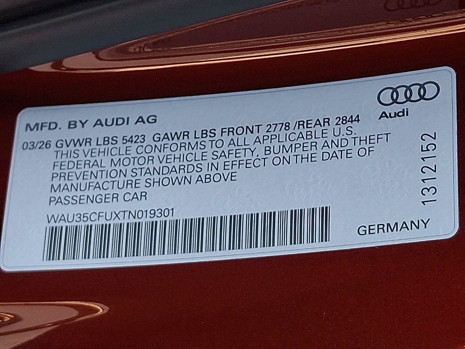 New 2026 Audi S5 Prestige AWD/4WD image 22
