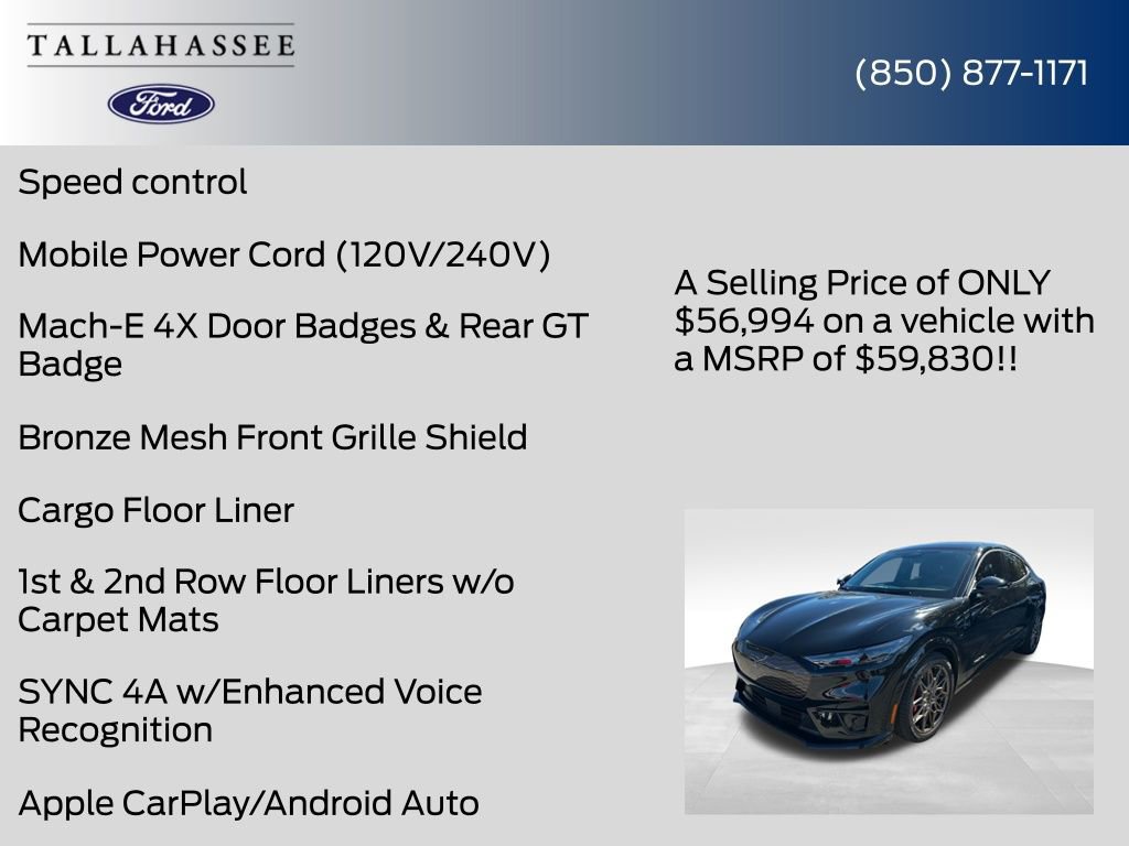 New 2025 Ford Mustang Mach-E GT w/ Bronze Appearance Package image 34