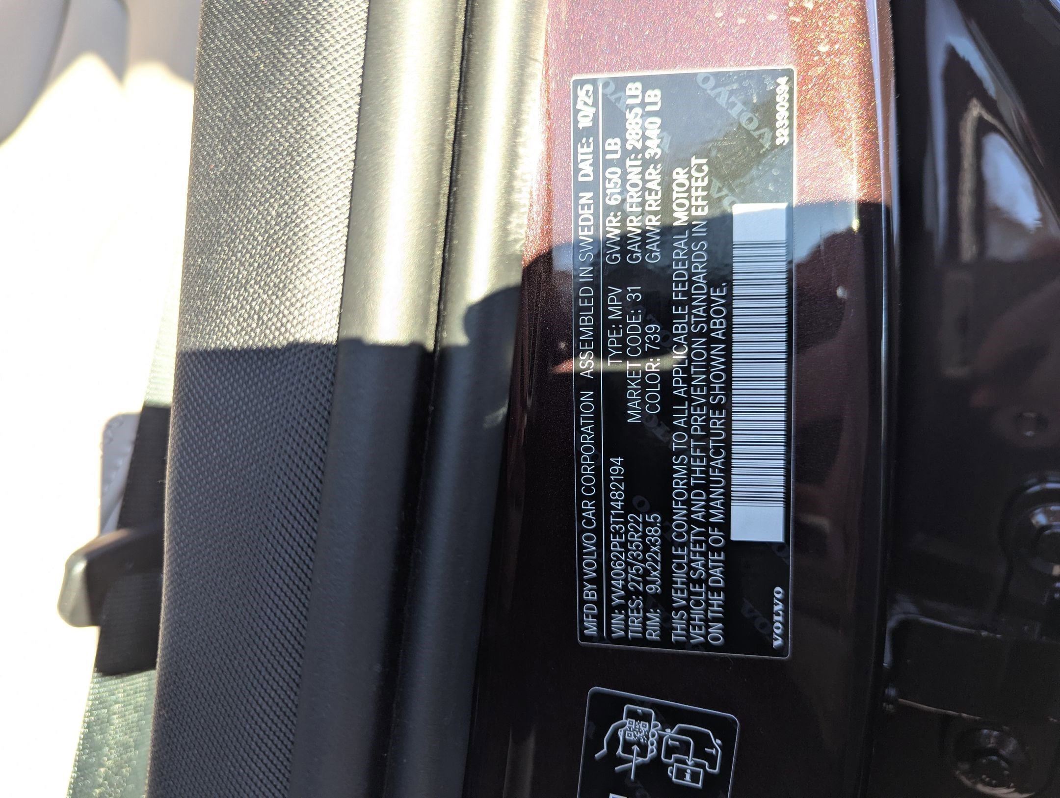 New 2026 Volvo XC90 B6 Plus w/ Protection Package Premier image 26