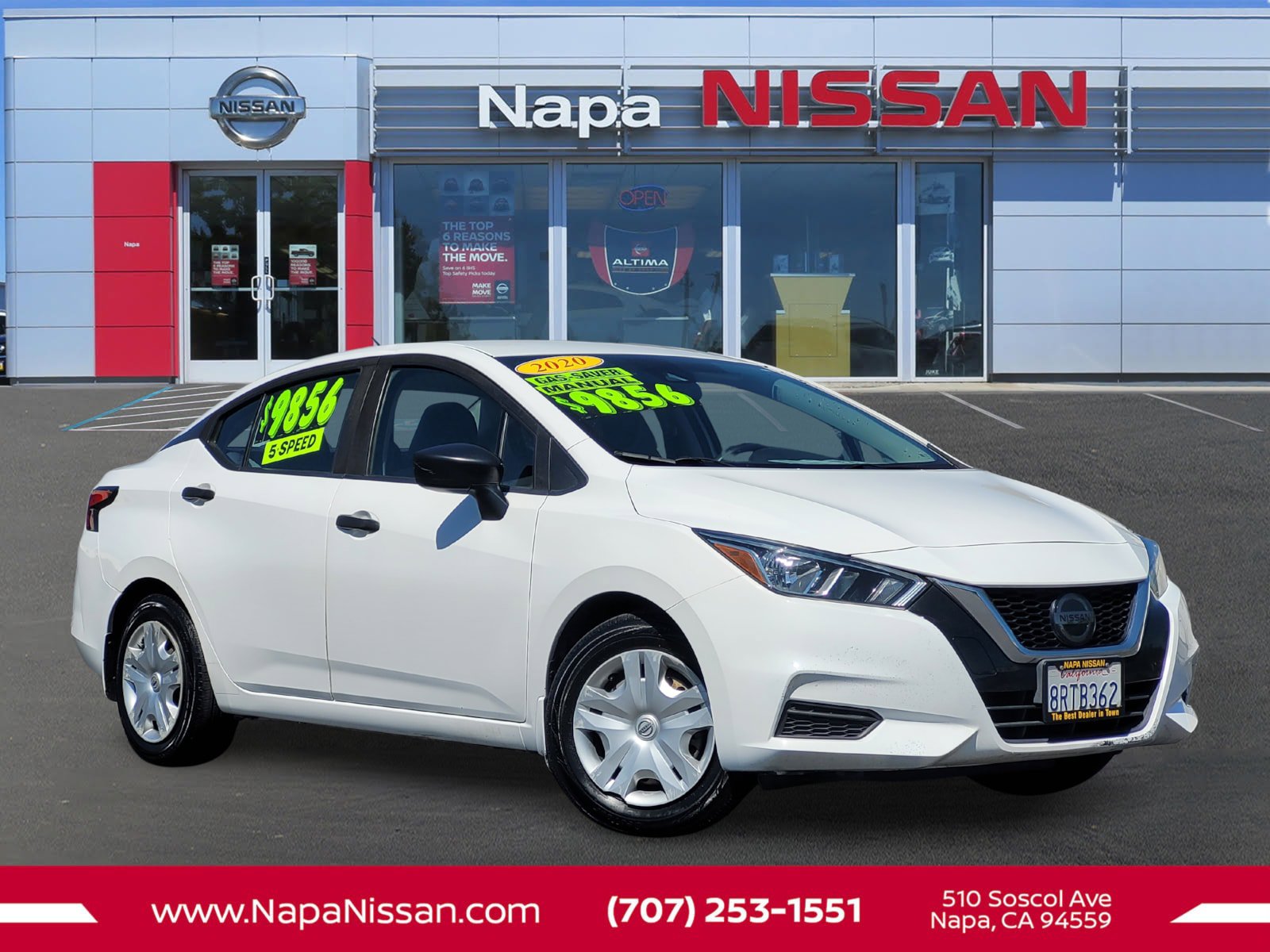 Used 2020 Nissan Versa S