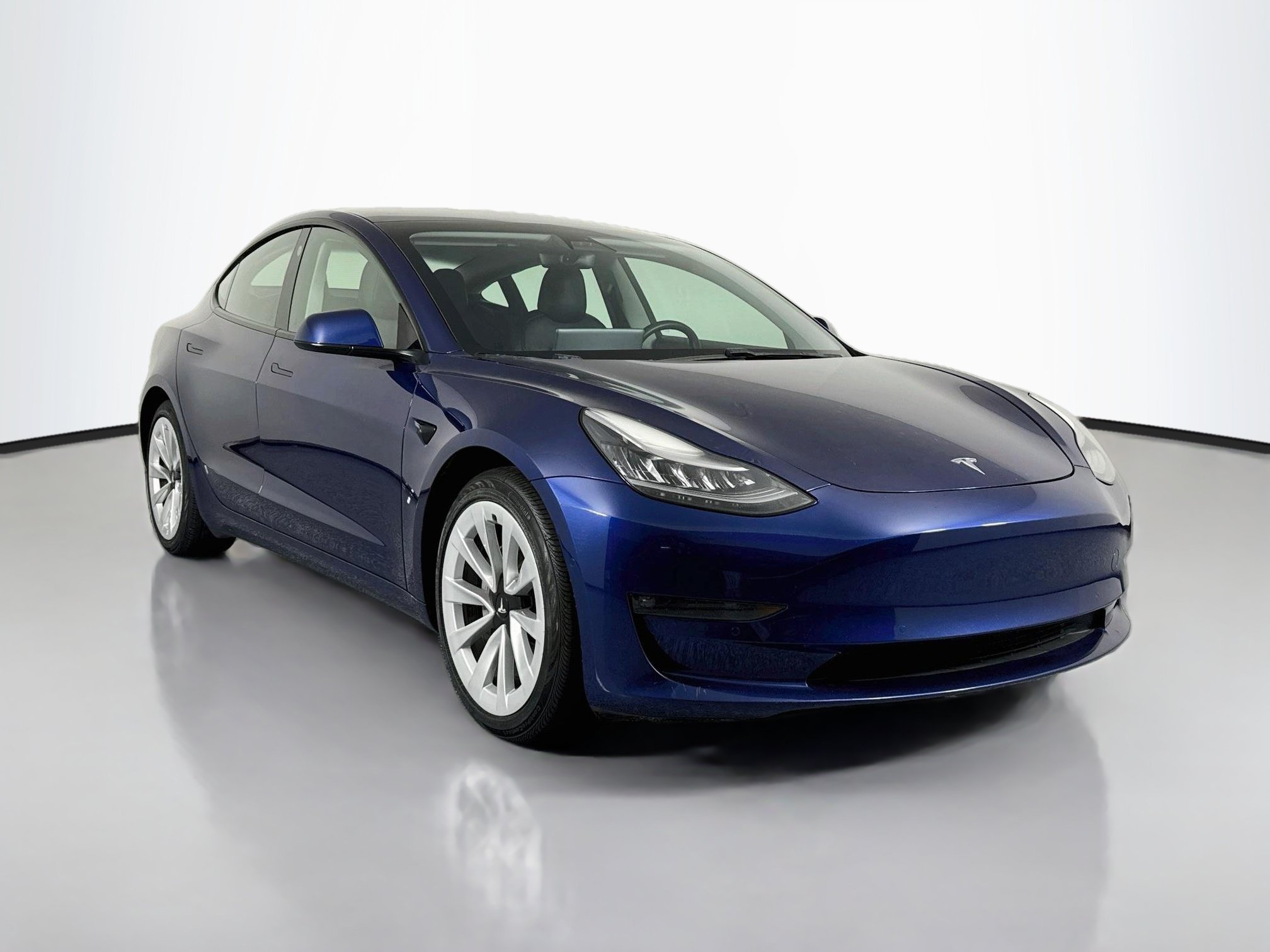 Used 2021 Tesla Model 3 Long Range AWD/4WD image 3