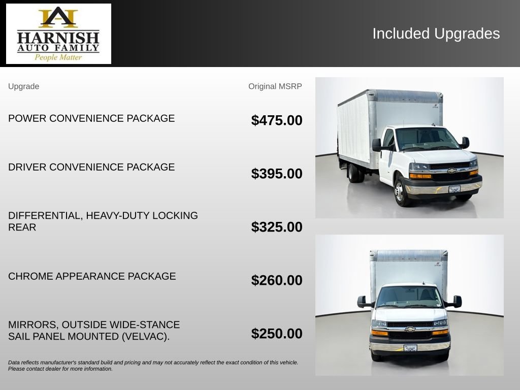 Used 2021 Chevrolet Express 3500 w/ Power Convenience Package RWD image 4