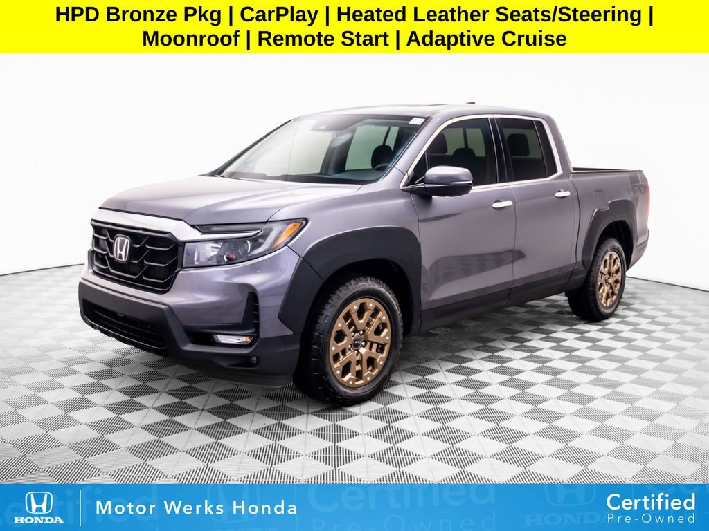 Certified 2022 Honda Ridgeline RTL-E image 1