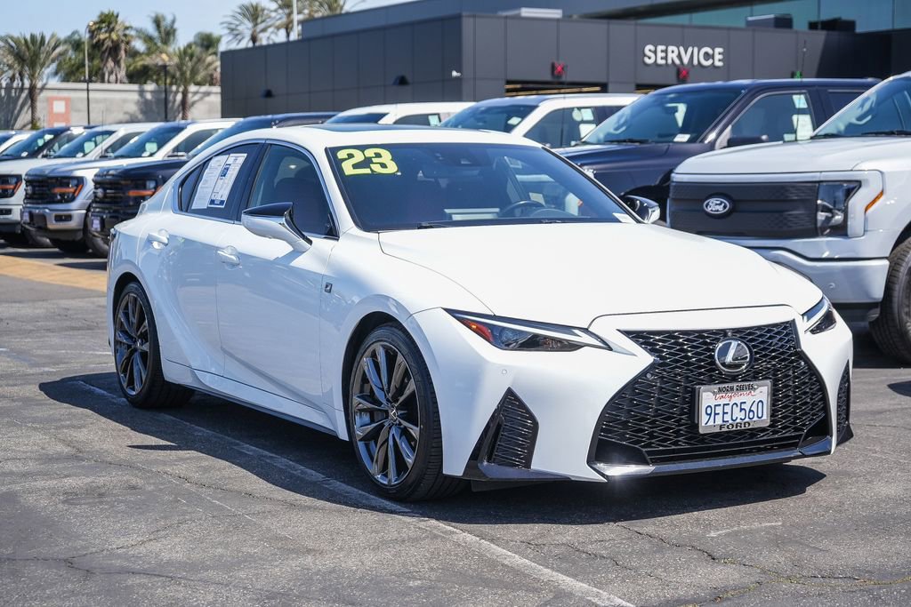 Used 2023 Lexus IS 350 F Sport w/ Navigation Package RWD image 3
