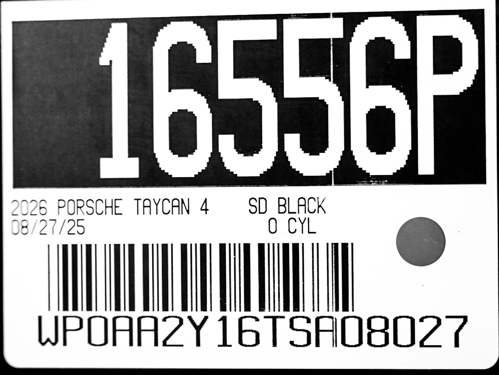 New 2026 Porsche Taycan image 28