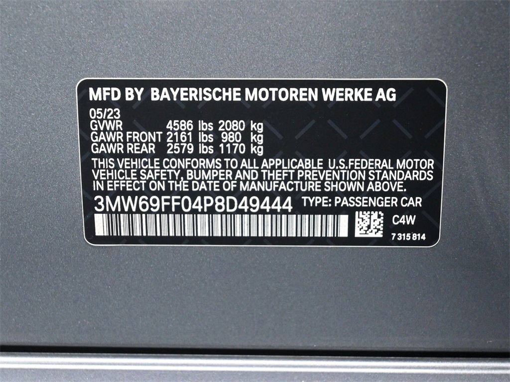 Certified 2023 BMW 330i Sedan w/ Driving Assistance Package image 27