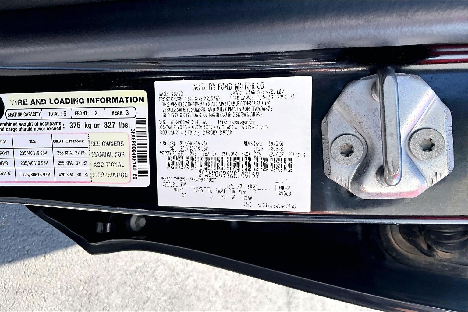 Used 2019 Ford Fusion Titanium AWD/4WD image 28