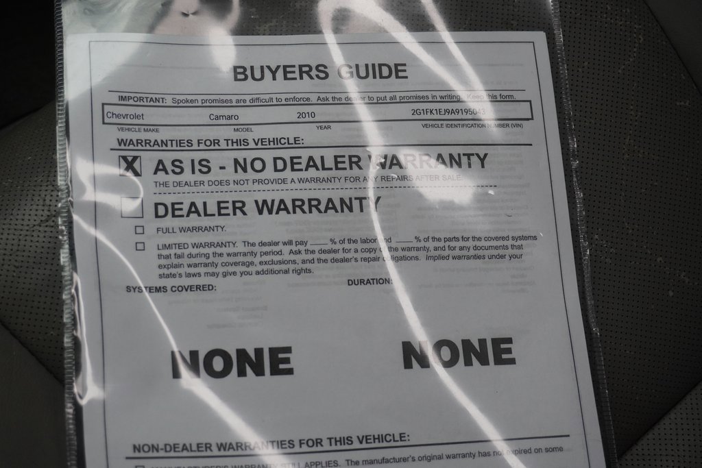 Used 2010 Chevrolet Camaro SS w/ RS Package image 25