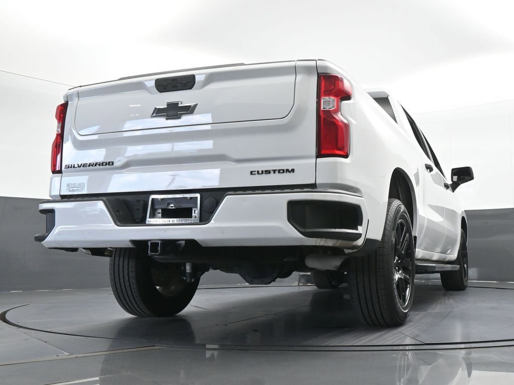 Used 2022 Chevrolet Silverado 1500 Custom w/ LPO, Blackout Package image 50