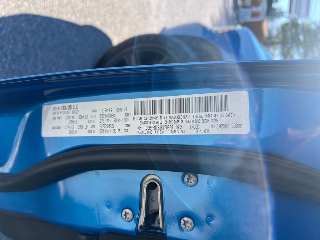 Used 2018 RAM 1500 Sport w/ Hydro Blue Sport Package image 31