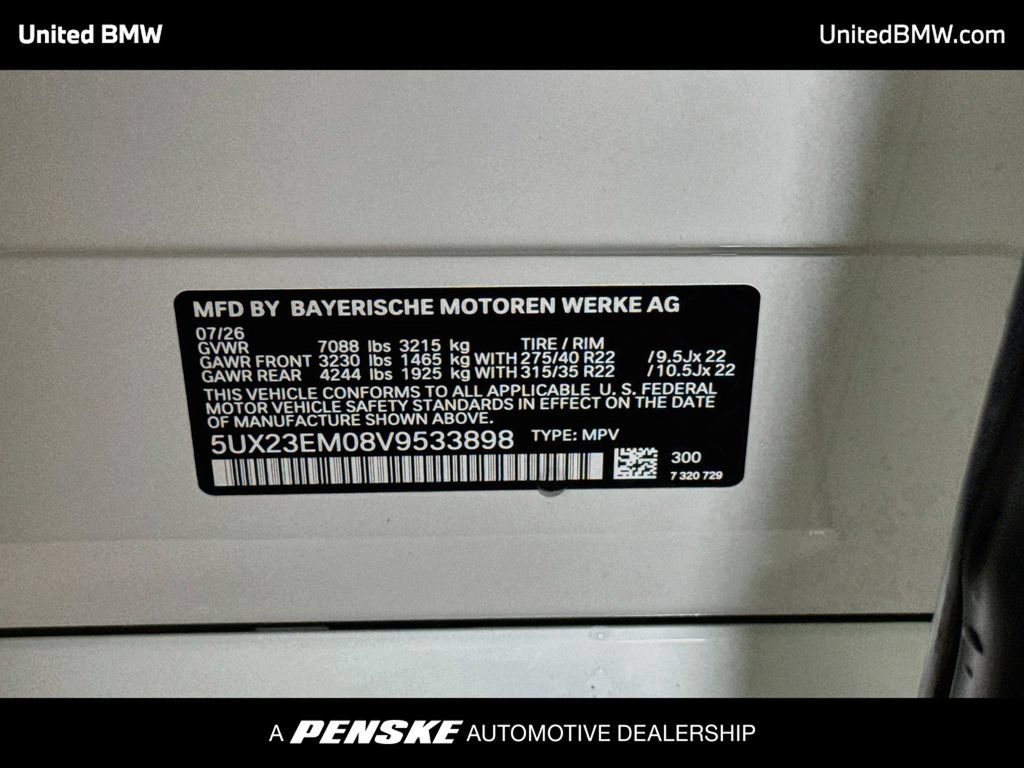 New 2027 BMW X7 xDrive40i w/ M Sport Package AWD/4WD image 16
