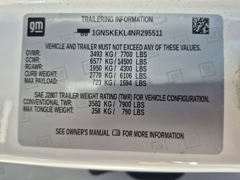 Used 2022 Chevrolet Suburban RST w/ Sport Performance Package image 31