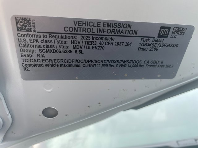 New 2025 Chevrolet Silverado 3500 W/T w/ WT Convenience Package image 11