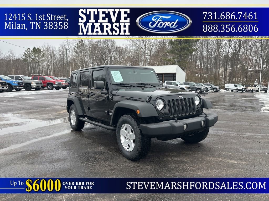 Used 2017 Jeep Wrangler Unlimited Sport w/ Quick Order Package 24S