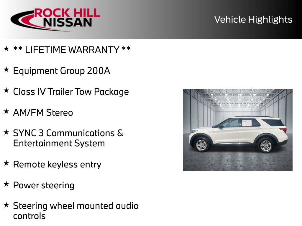 Used 2022 Ford Explorer XLT w/ Class IV Trailer Tow Package AWD/4WD image 5