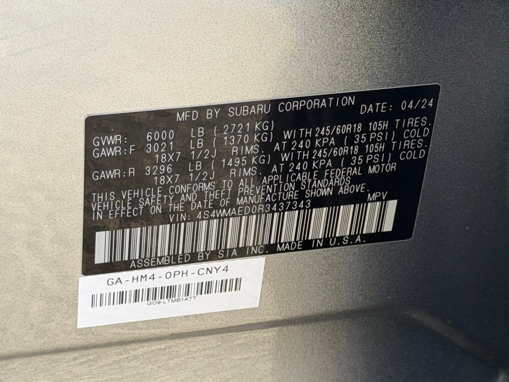 Used 2024 Subaru Ascent Premium w/ Convenience Package image 31