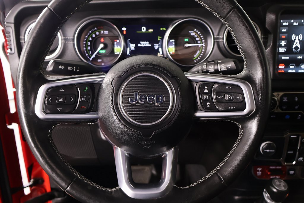 Used 2021 Jeep Wrangler Unlimited Rubicon 4xe w/ Steel Bumper Group image 3