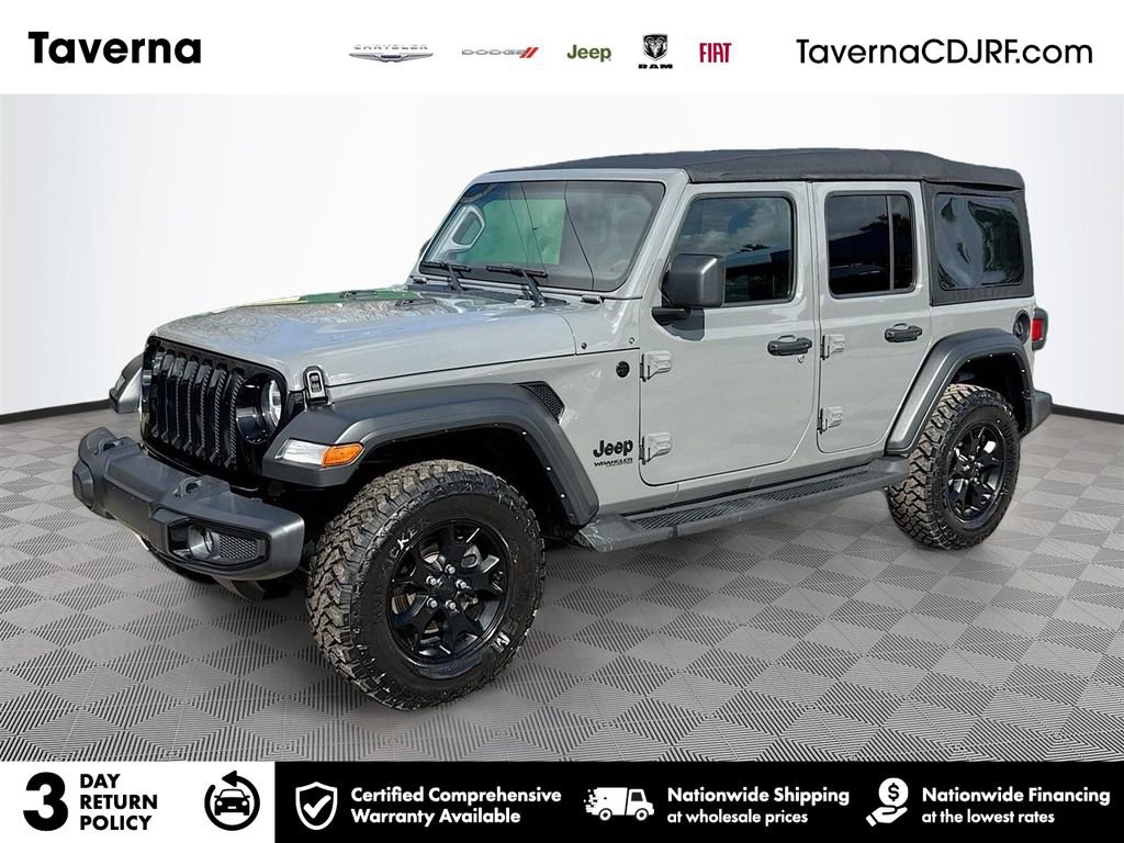Used 2021 Jeep Wrangler Unlimited Willys