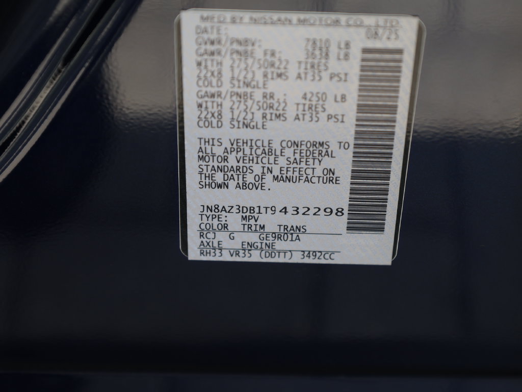Certified 2026 INFINITI QX80 4WD w/ Sport Exterior Package image 49