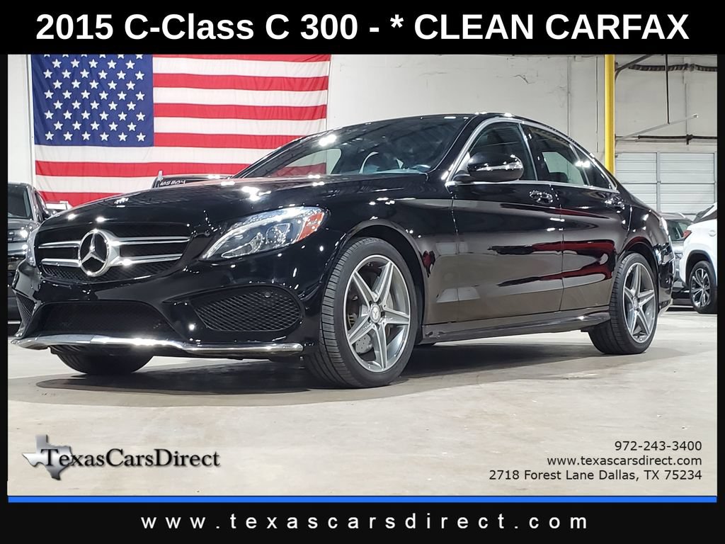 Used 2015 Mercedes-Benz C 300 4MATIC Sedan