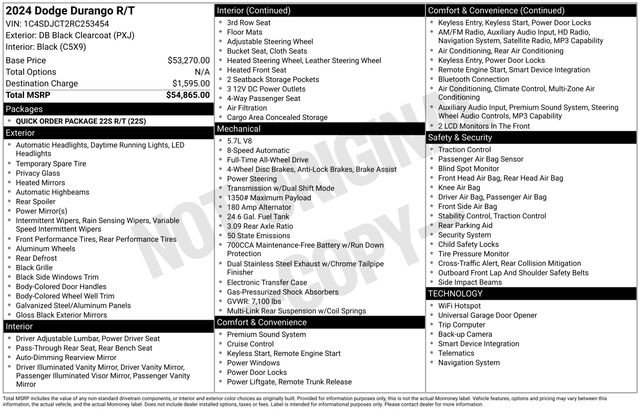 Used 2024 Dodge Durango R/T AWD/4WD image 36