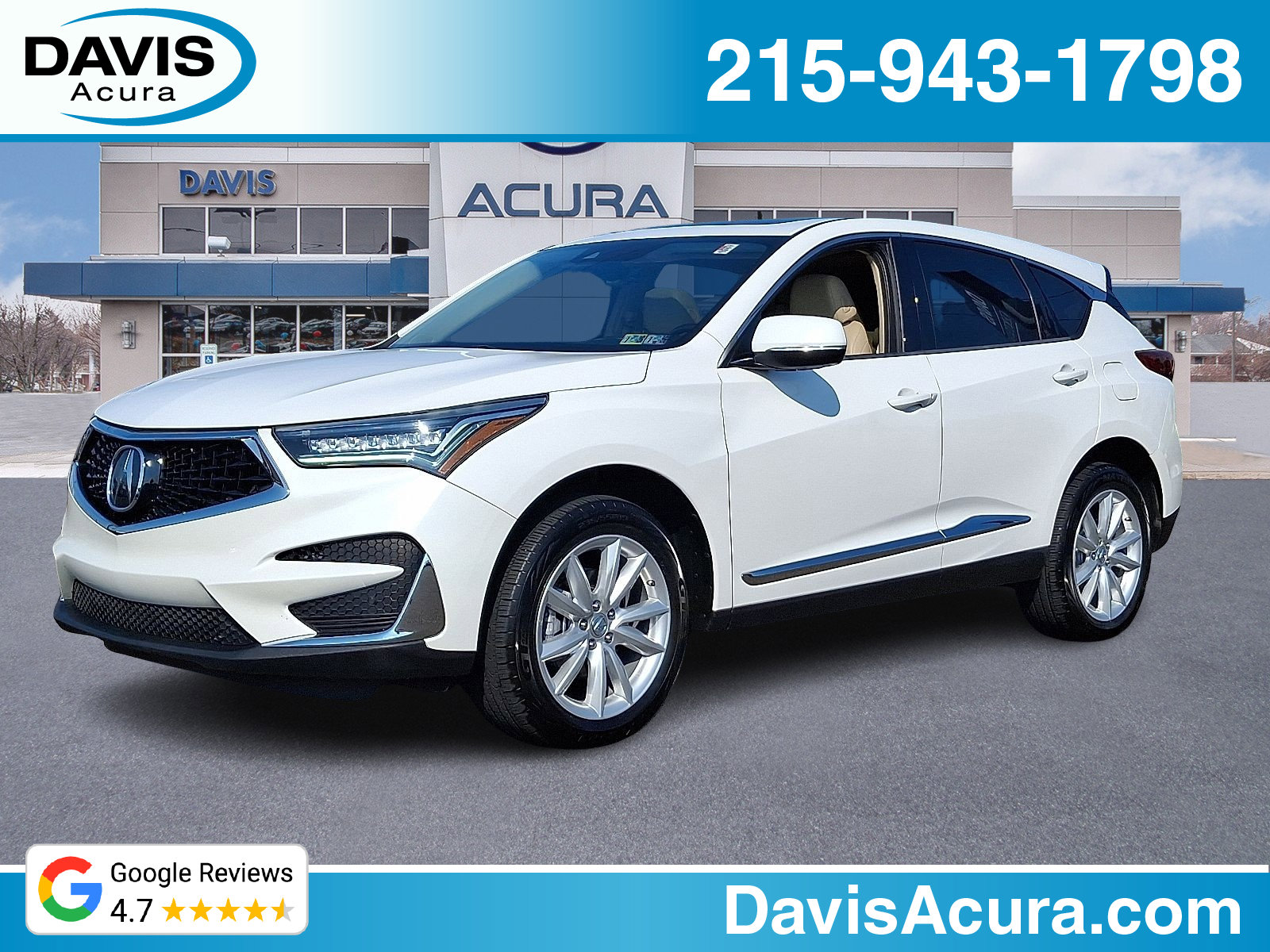 Certified 2020 Acura RDX AWD