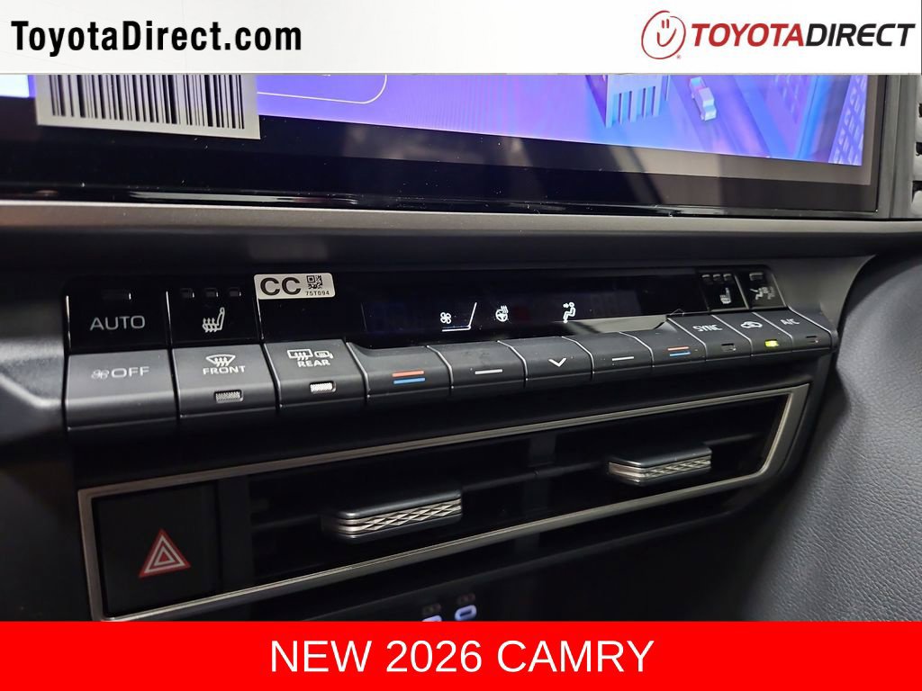 New 2026 Toyota Camry XSE FWD image 20